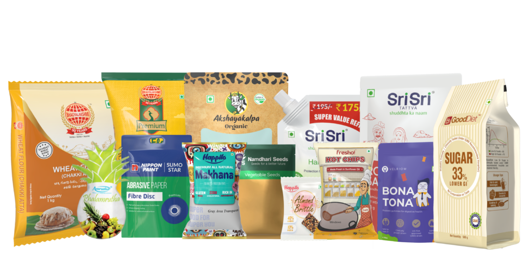 Digital Standup Pouches for modern product packaging by Colorflex