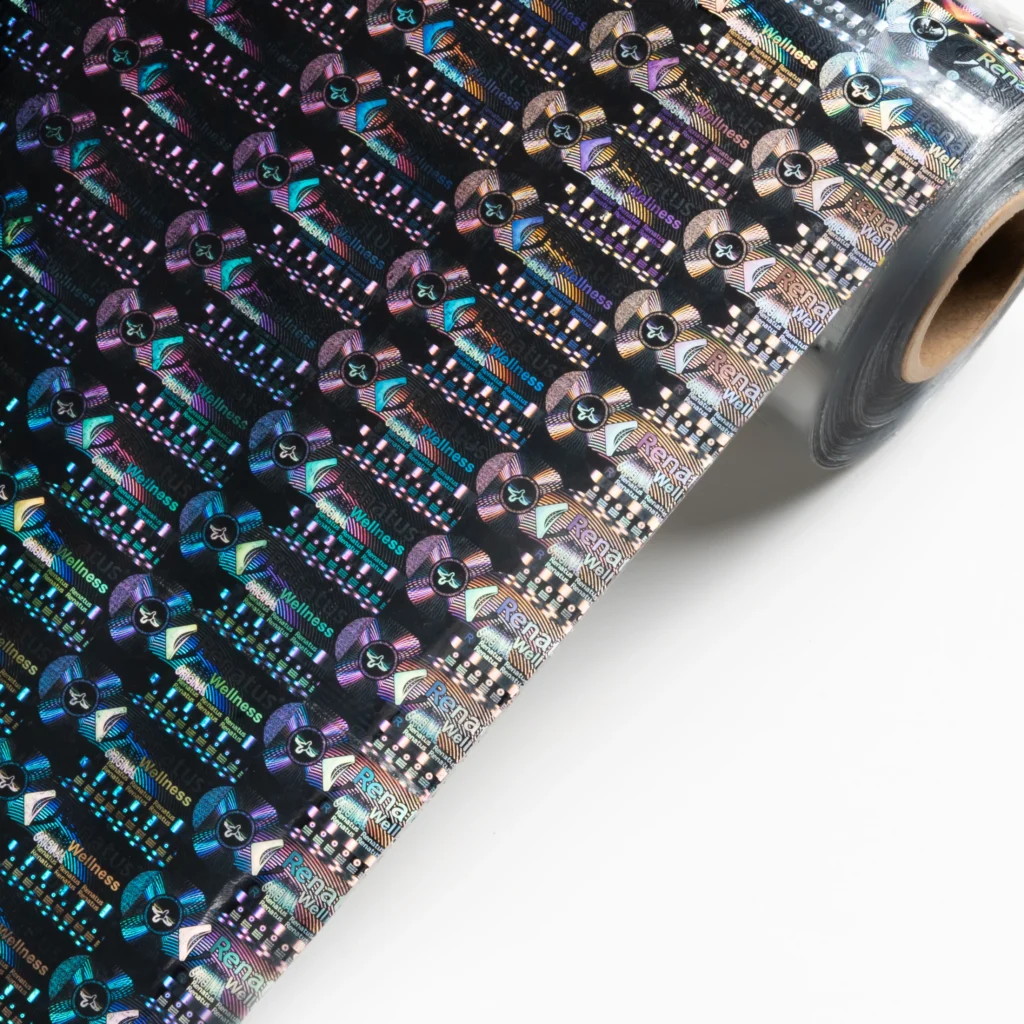 QR Code Hologram Stickers - Colorflex