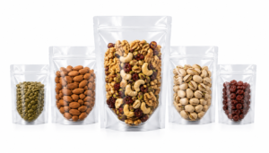 Transparent Standup Pouch with Zipper + Heat Seal