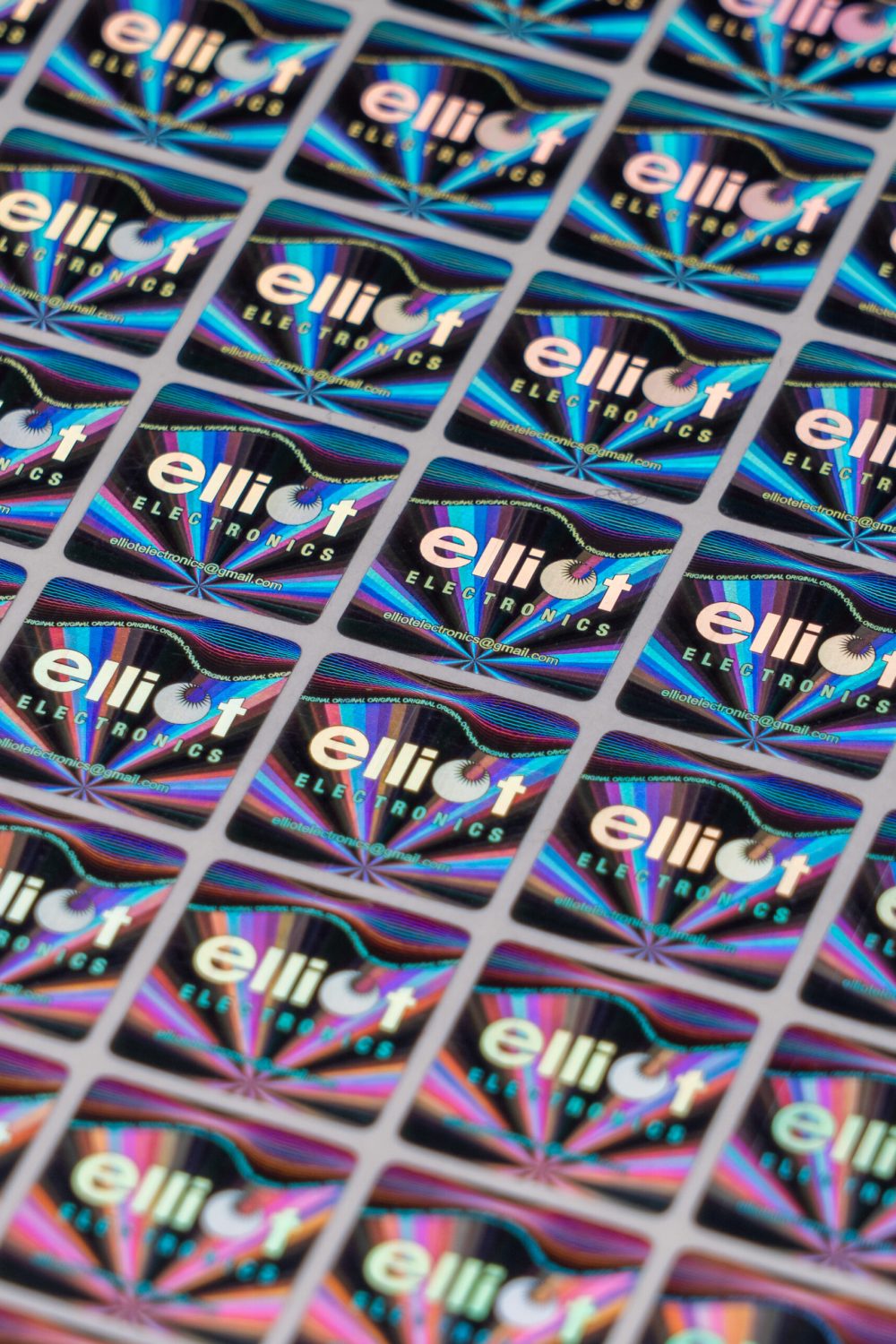 Hologram Security Stickers - Colorflex